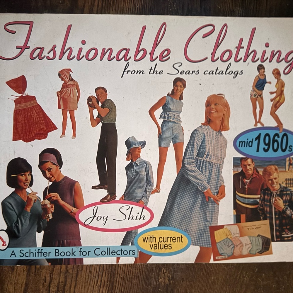 Sears Mid-1960s Fashion Book with Vibrant Styles